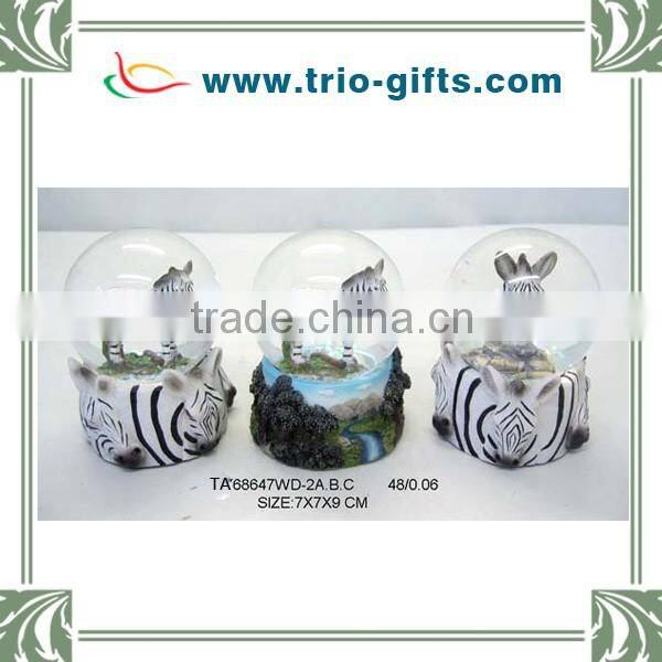 Custom Polyresin Cat Shape souvenirs water ball