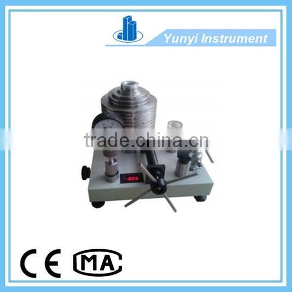 Stainless steel dead weight tester