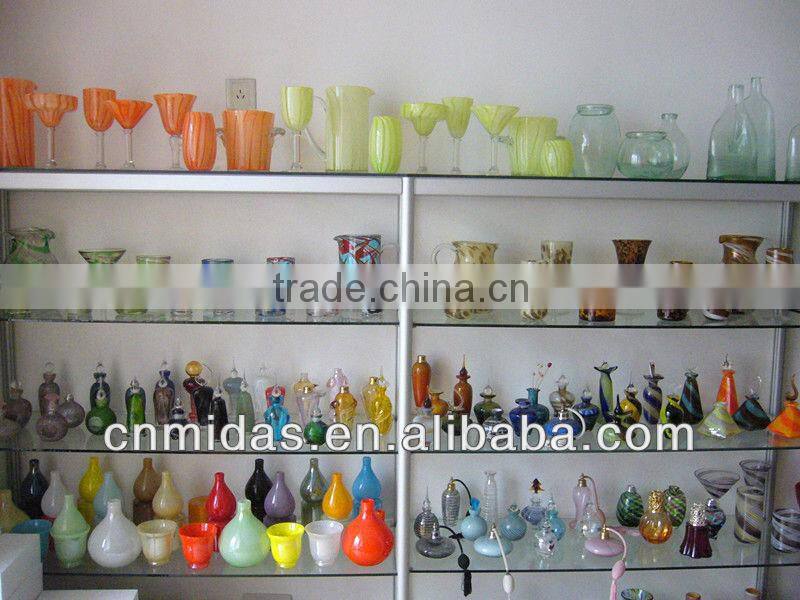 colored glass juice glass set
