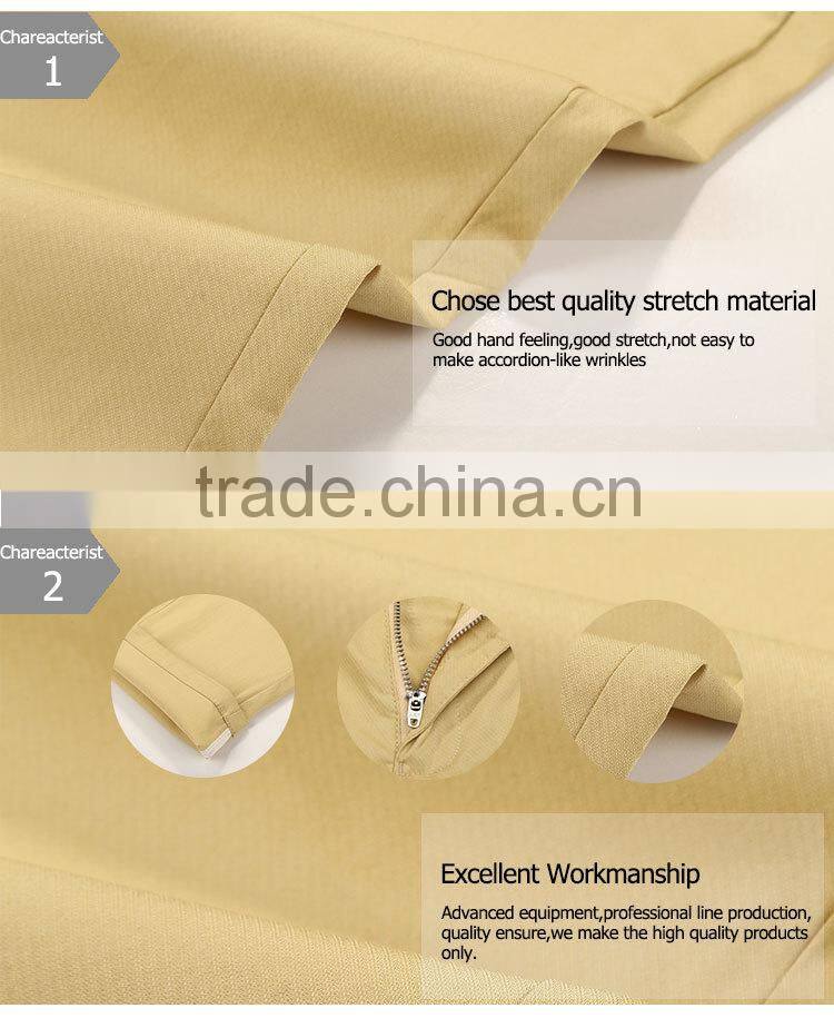 New Style Slim Straight Spring 2015 man's trousers