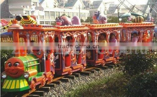 hot sale amusement park mini electric track train