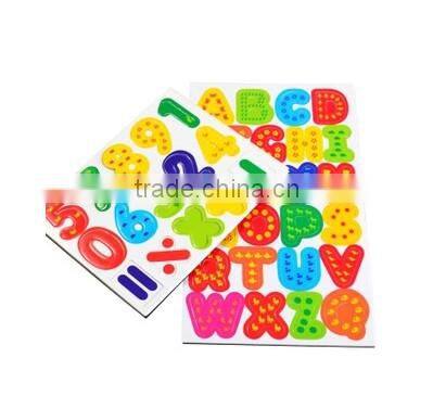 Funky Fun Colorful Magnetic Letters and Numbers Fridge Magnets Kid toys Education
