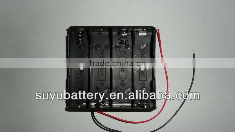 aa battery case aaa battery holder size 1.5v battery holder
