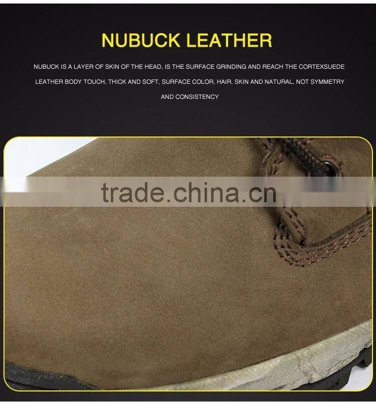 2016 new design waterproof ladies high heel safety shoes