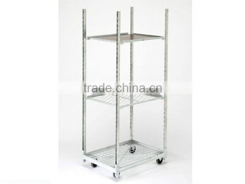 2016 New square mesh cart with color powder coated