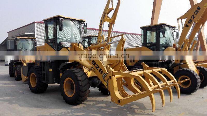 2016 hot sale small wheel loader T936L 1 ton 2 ton