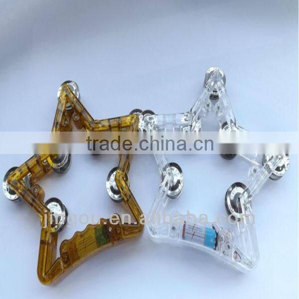 new product plastic tambourines for children