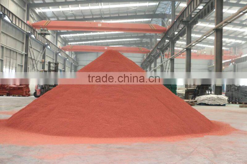 Manufactory of Colorful EPDM rubber particle for Athletic Field Flooring