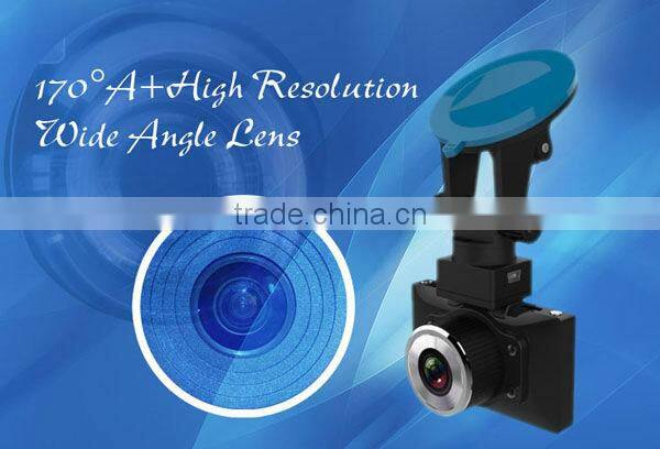 Newest High resolution+GPS+G-Sensor+WDR function wired mini digital car dvr