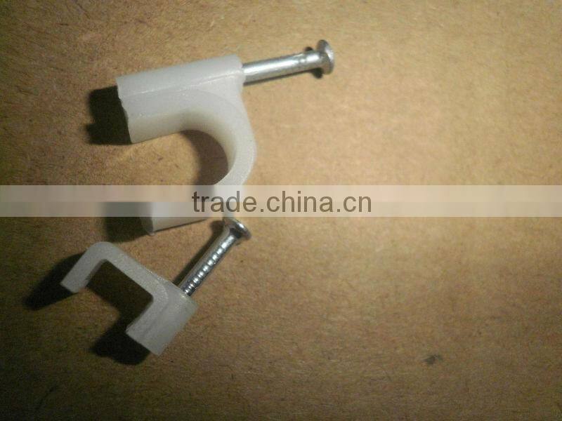 white circle nail wire clip 22mm packaging as customer requested