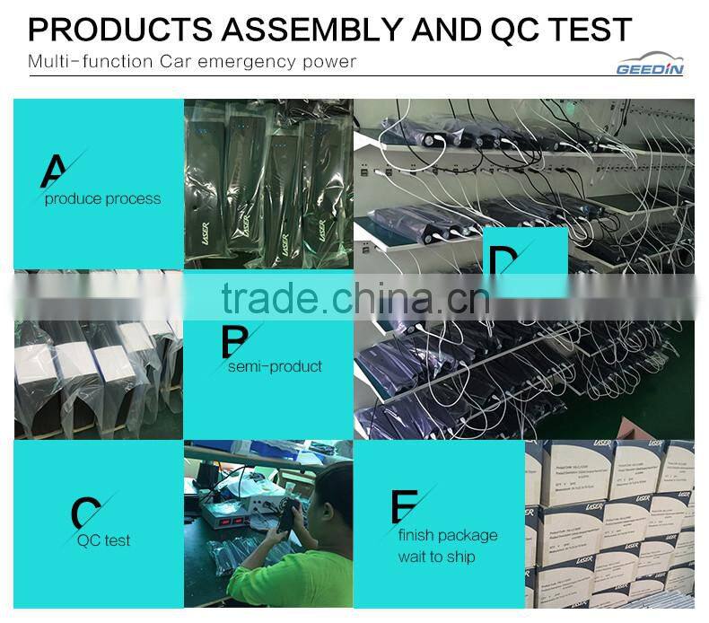 2016 diy jump starter car power bank