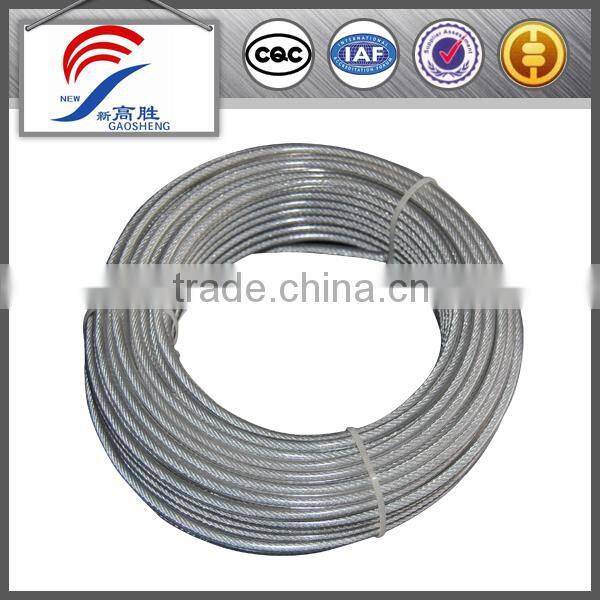 galvanized steel wire cable coated nylon