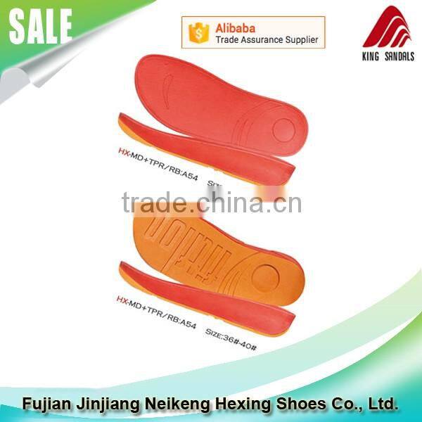 Colorful Soft Recycled Woman Sandals/Shoe Sole