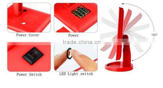 new model Led light make up mirror/Led table mirror with touch control switch