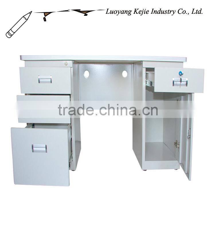 New design portable computer desk folding table office reception table design