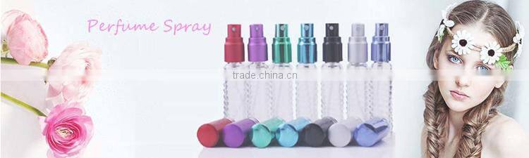 perfume spray glass bottle, round shape spray bottle bulk