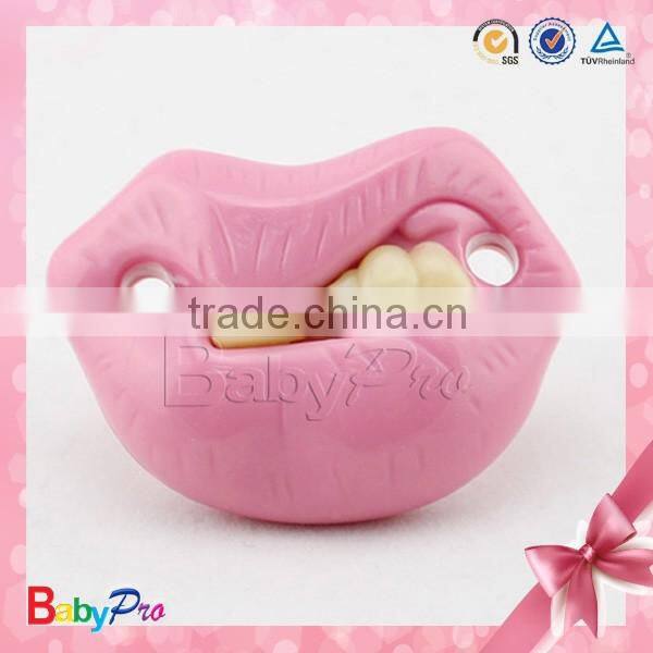 Babypro PNP02 Baby Accessories Silicone Funny Pacifier Factory Direct Sale Lovely Silicone Funny Pacifier For Infant Wholesale