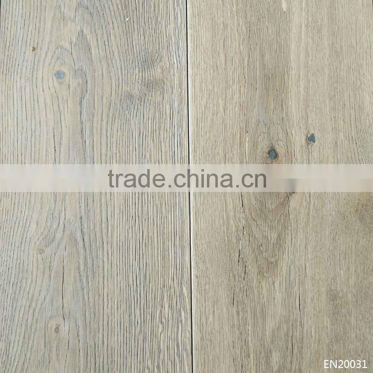 Antique Style Smoked White Oak Timber Flooring