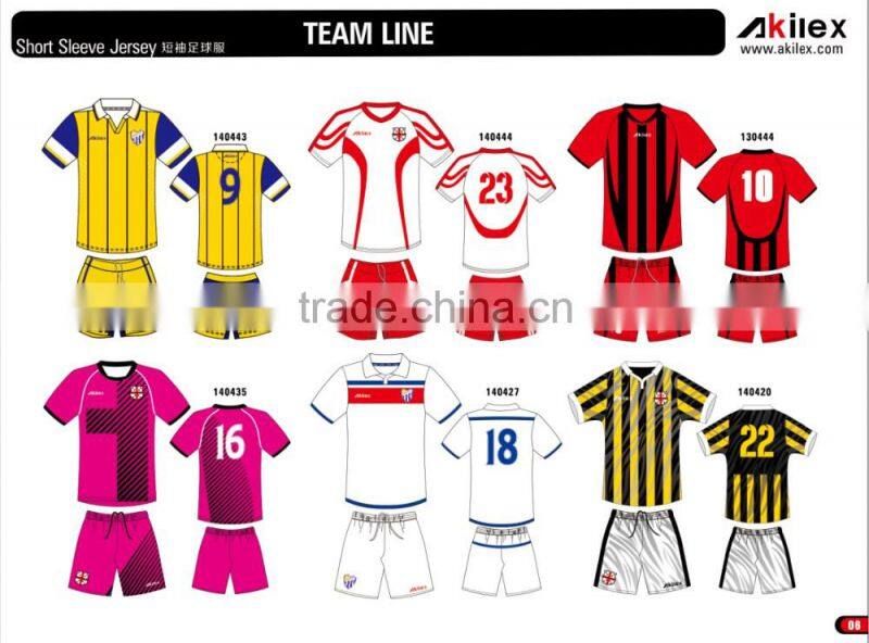 soccer jersey/shirt/uniform soccer wear team wear&customized running wear