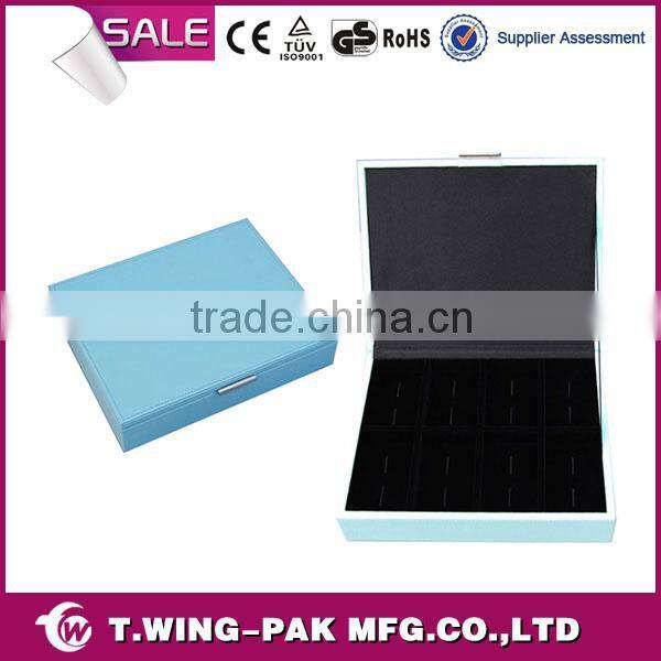 Custom made wooden cufflink box