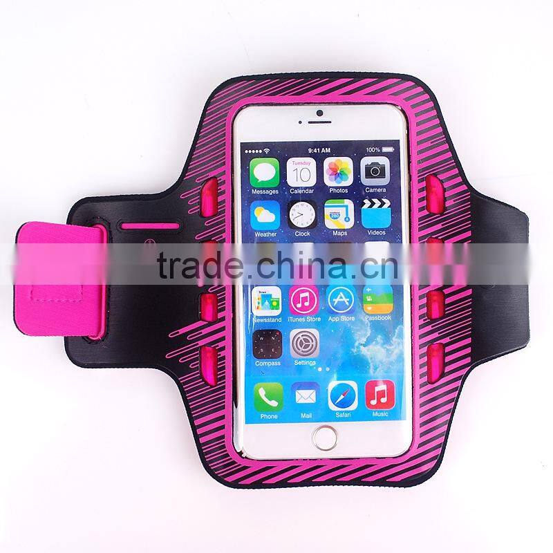 New arrival Lycra sport armband for iphone 6, for iphone 6 sports armband, OEM sports armband