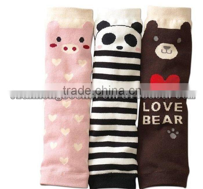 Baby Sleeping Socks Baby Leg Warmers Cotton Socks Knee Protected Leggings Sock