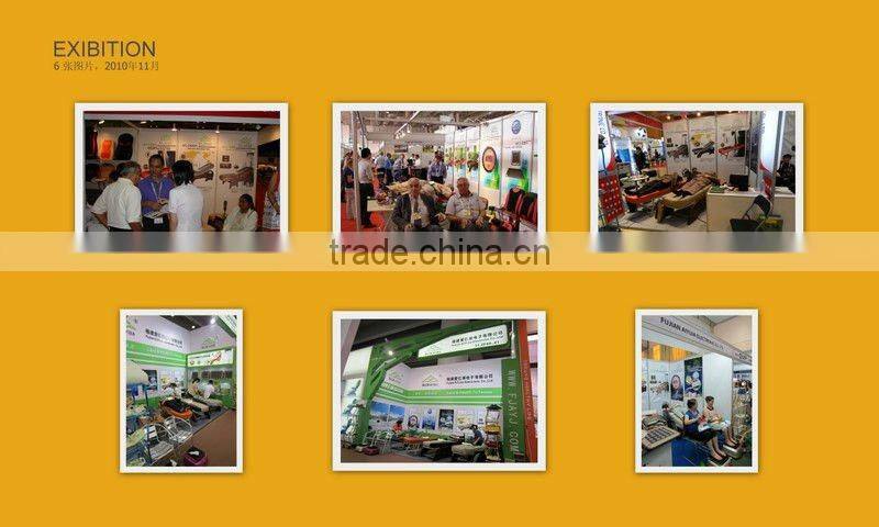 jade caps folding massage bed with thermal therapy(AYJ-08A)