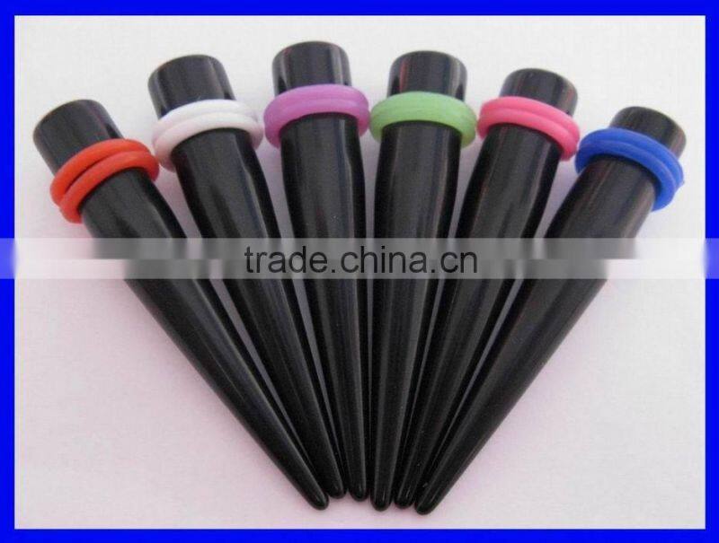 Body Jewelry Acrylic Tapers and Acrylic plugs