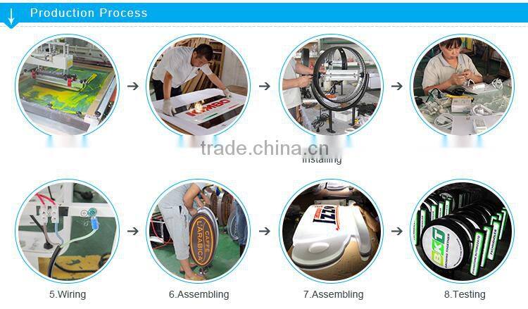 Customized Aluminium frame led outdoor advertising light box for telecom