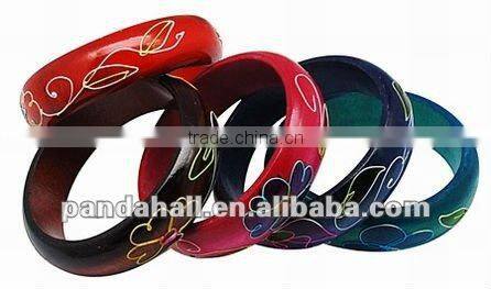 Glass Crystal Fashion Wristwatch Jewels Bangle Bracelets(BJEW-Q011-12)