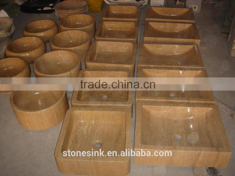 Unique design 654 granite wall hung sinks