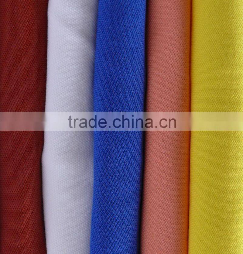 95% Cotton - 5% Spandex Diamond Pique Knitting fabric - Yellow