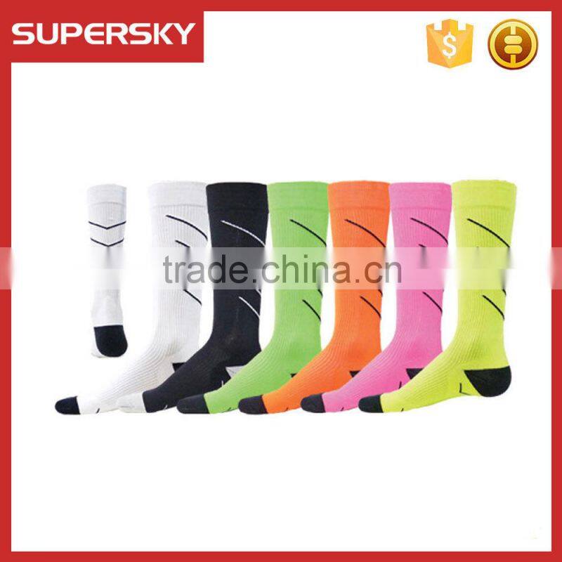 Compression recovery sport socks/ graduated performance compression socks
