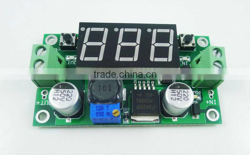 DC Power Supply Module with LED display 4.0V-40V converter to 1.25V-37V