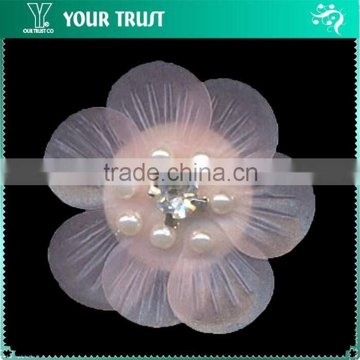 Handmade Bead Black Swan Decorative Flower For Dresses Gift Crafts