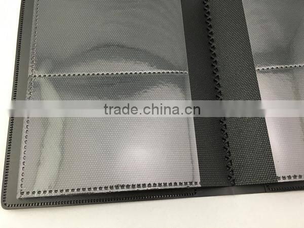 OEM customized Card binder with 2-pocket PP porfolios playset Dongguan factory