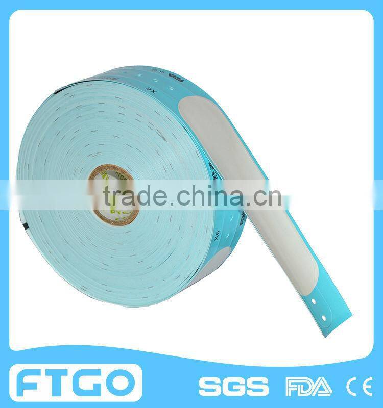 roll scan direct thermal medical id armbands from manufacture/OEM ODM