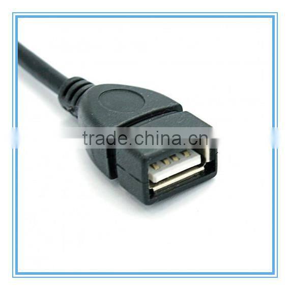 New High Quality Universal Micro USB Host OTG Cable for Samsung Galaxy S3/i9300 - Black
