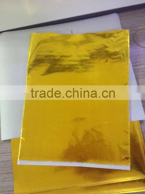Hot selling gold and silver glossy votive paper