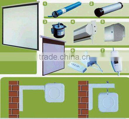 120 Inch 16:9 Motorized projector screen with remote control