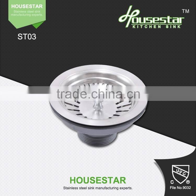 Kitchen Accessories Square Shape Strainer Used For Handmade Stainless Steel Sink Kitchen Sink