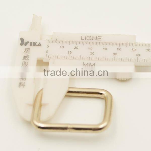 metal bag accessories zamak ring buckle for bag