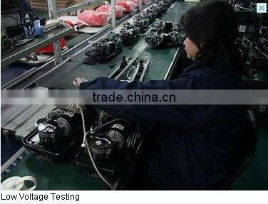 Easy lift garage door motor for overhead sectional garage door