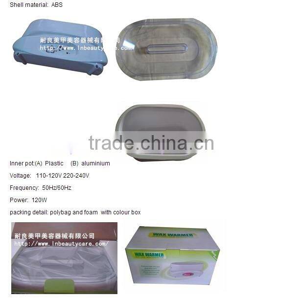 LNW-8002A Hand and foot care paraffin wax warmer/heater & plastic pot