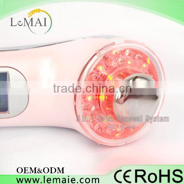 Beauty Equipment 5 In 1 Ultrasonic Beauty Massager Personal Massager