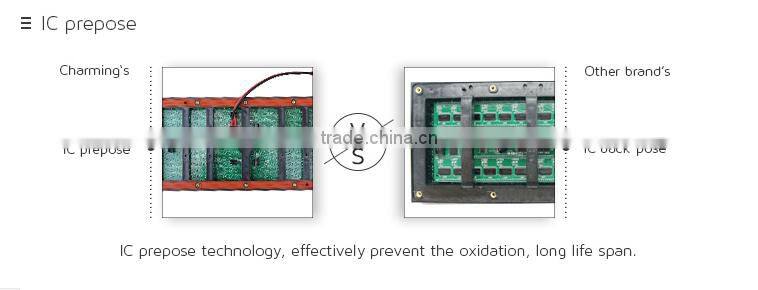 dip p8 led vidio wall led display of high density