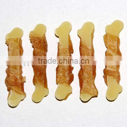 Dental Sticks Dental Chews Chicken and Calcium Bone Dry Dog Food Dog Snack Dog Chews with all Natural Ingredients