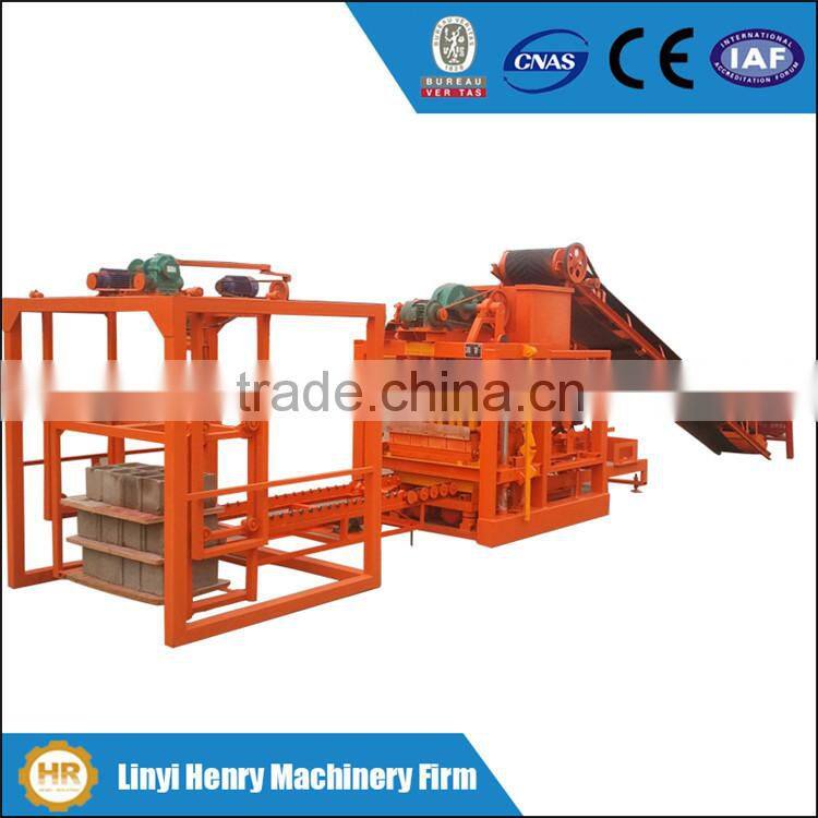 HR1-10 soil interlocking brick making machine automatic premium block machine excellent performance block machine price