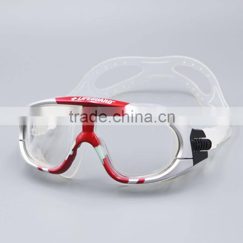 Comfortable Silicone Swimming Goggle with Anti-Fog Lens