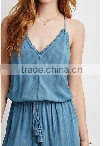 2015 New arrival backless sexy playsuit,playsuit for women